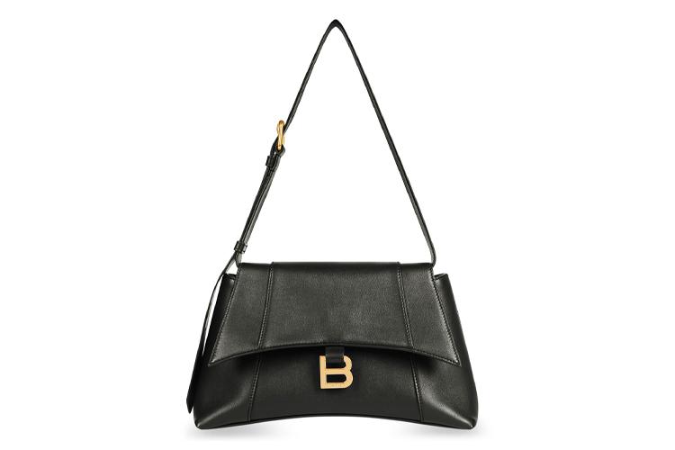 Сумка унисекс Balenciaga Downtown Calfskin черная