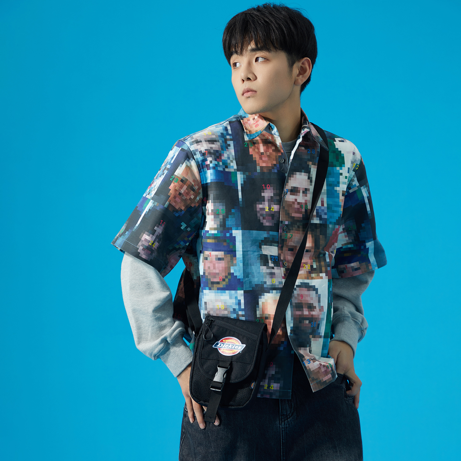 Сумка мужская Dickies 246878 черная