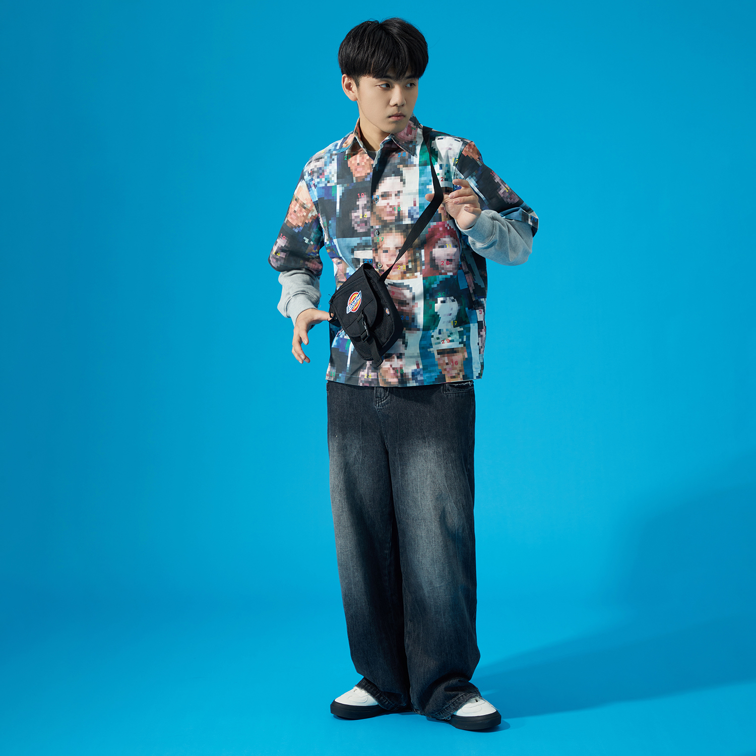 Сумка мужская Dickies 246878 черная