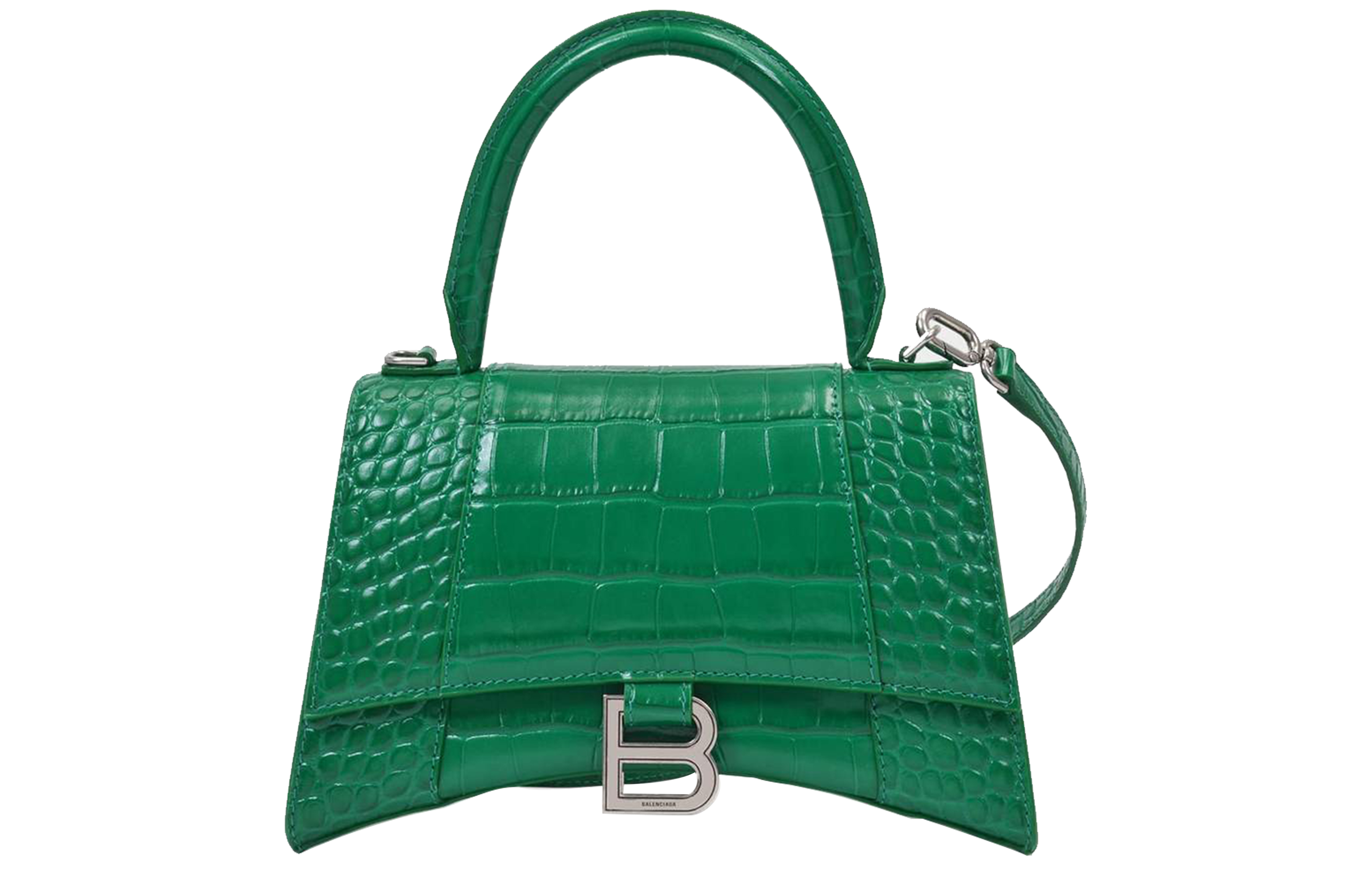 Сумка женская Balenciaga Small Hourglass зеленая