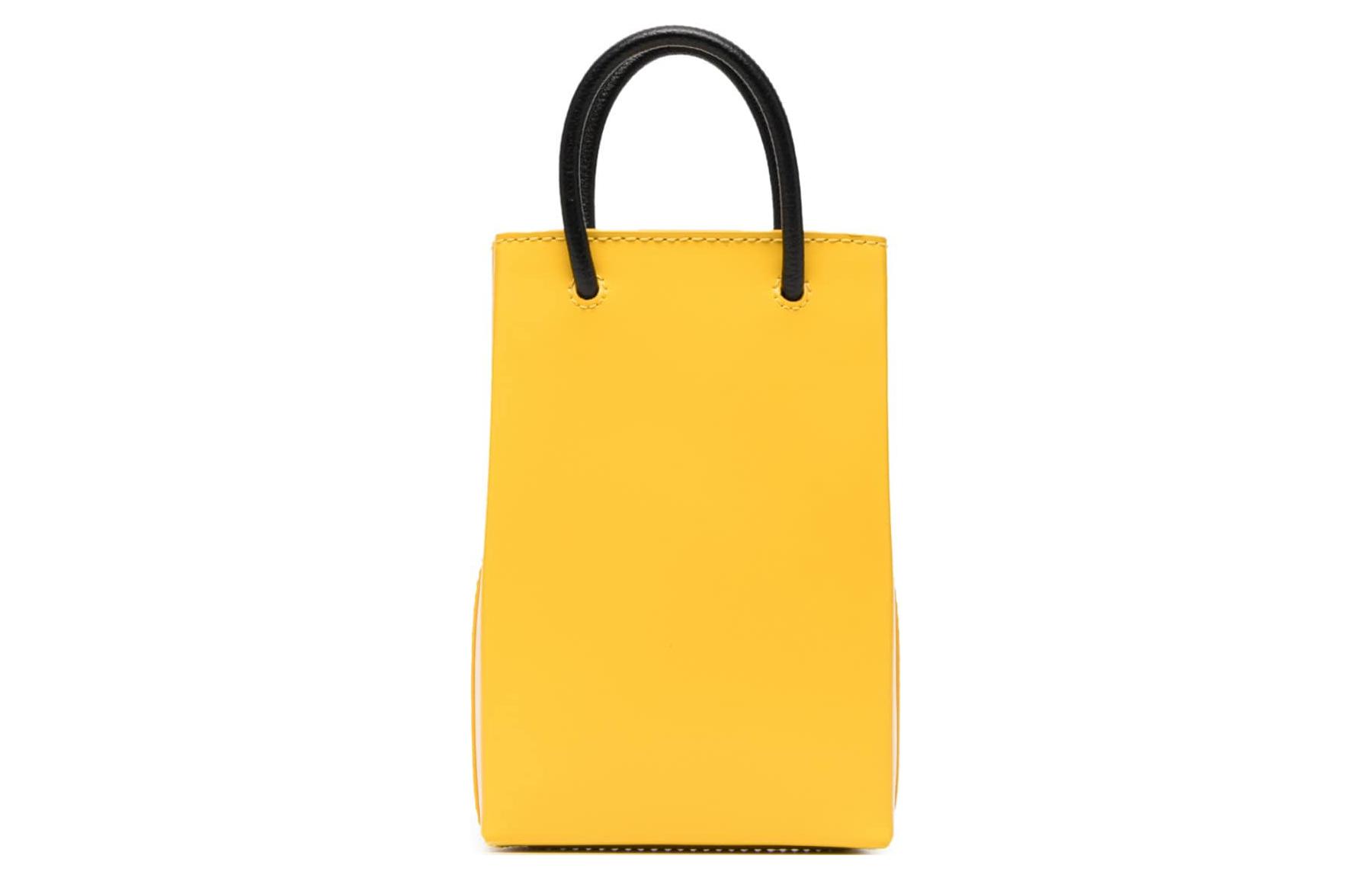 Сумка женская Balenciaga X The Simpsons, желтая