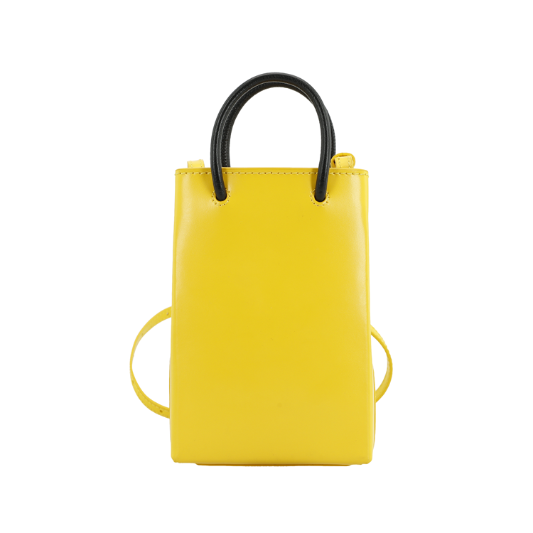 Сумка женская Balenciaga X The Simpsons, желтая