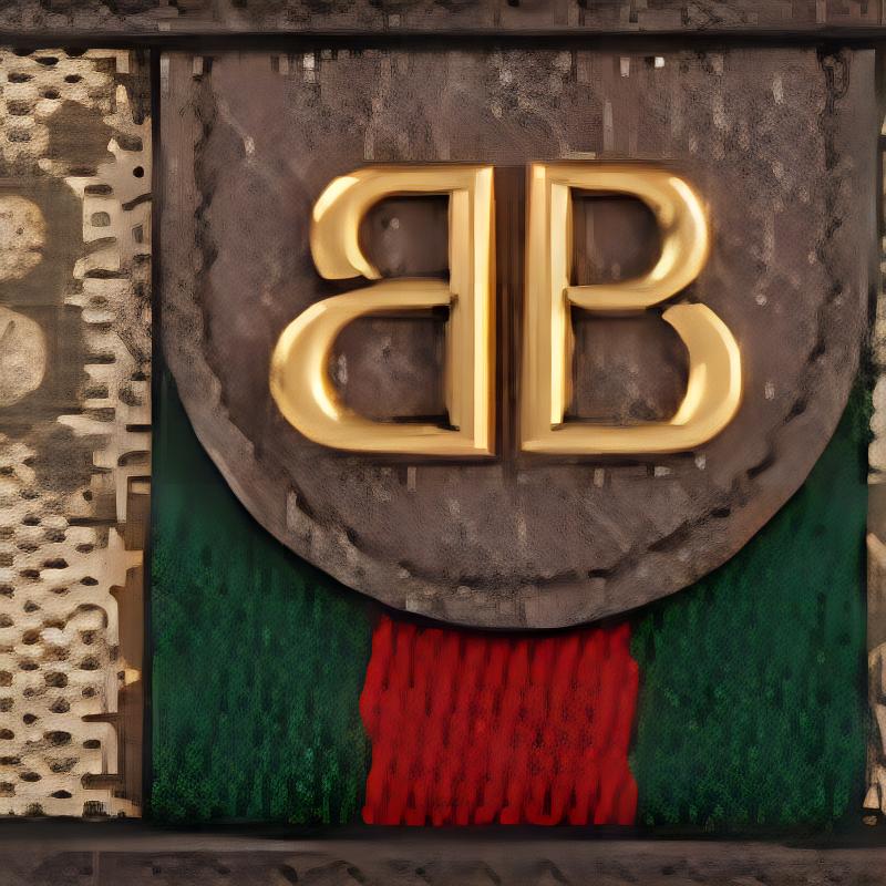 Кредитница женская GUCCI x Balenciaga The Hacker Project, brown-beige