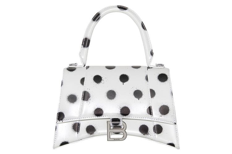 Сумка женская Balenciaga Hourglass белая