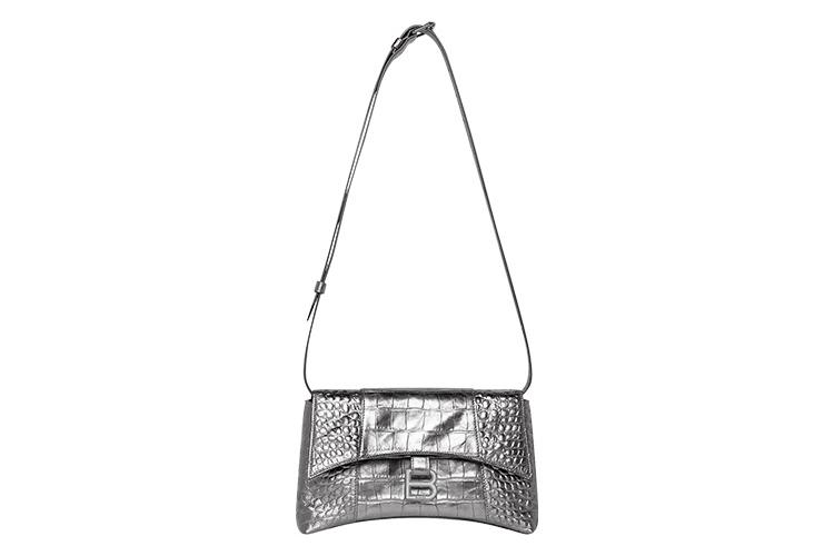 Сумки женские Balenciaga 671355-2103L-8103 серые-черные