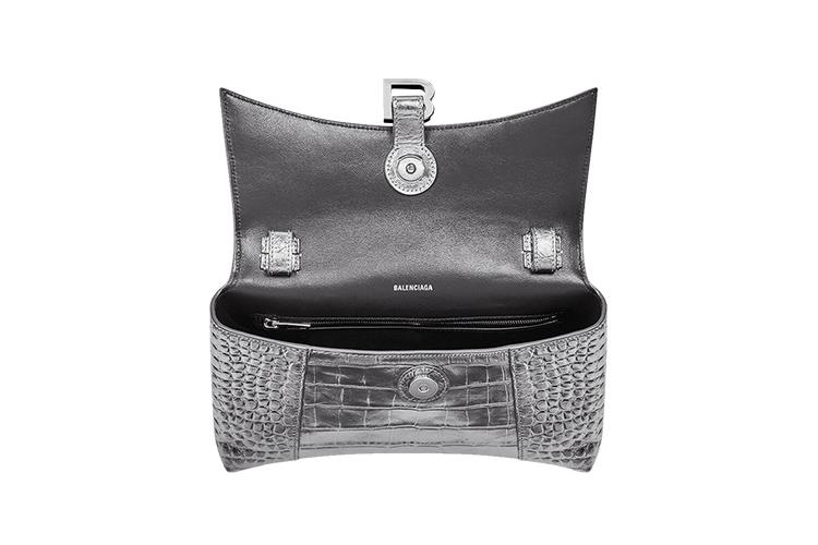 Сумки женские Balenciaga 671355-2103L-8103 серые-черные