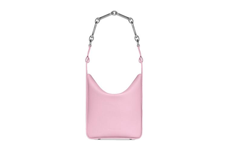 Плечевая сумка женская Balenciaga Regular розовая