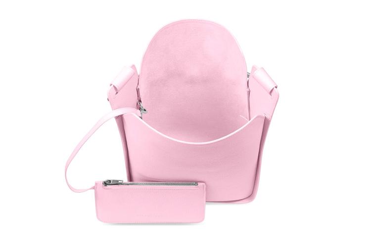 Плечевая сумка женская Balenciaga Regular розовая