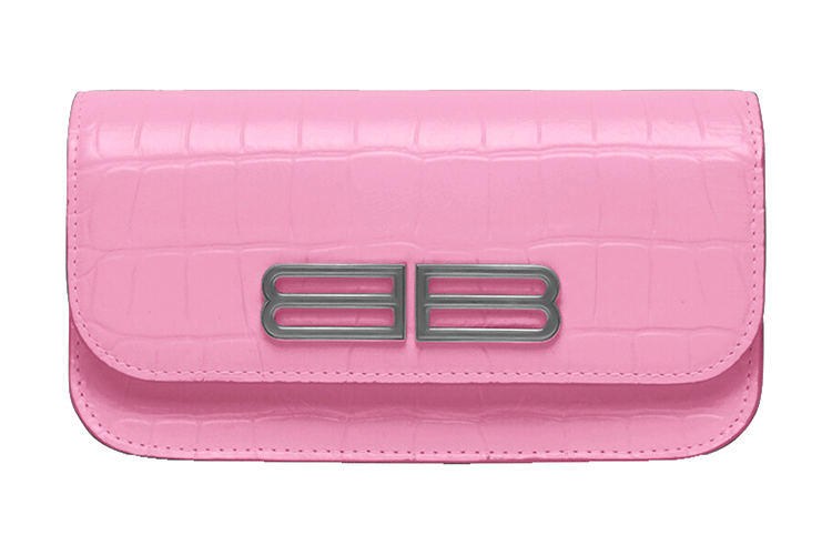 Сумка женская Balenciaga Gossip, розовая