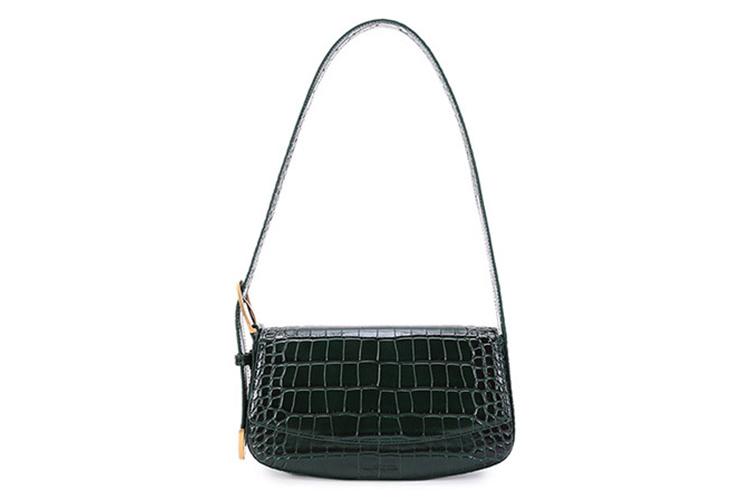 Сумка женская Balenciaga 6189301LRVM3011 темно-зеленая