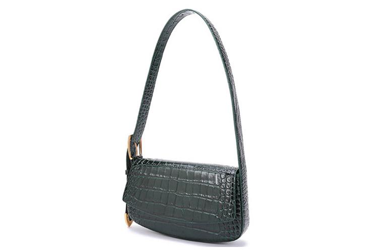 Сумка женская Balenciaga 6189301LRVM3011 темно-зеленая