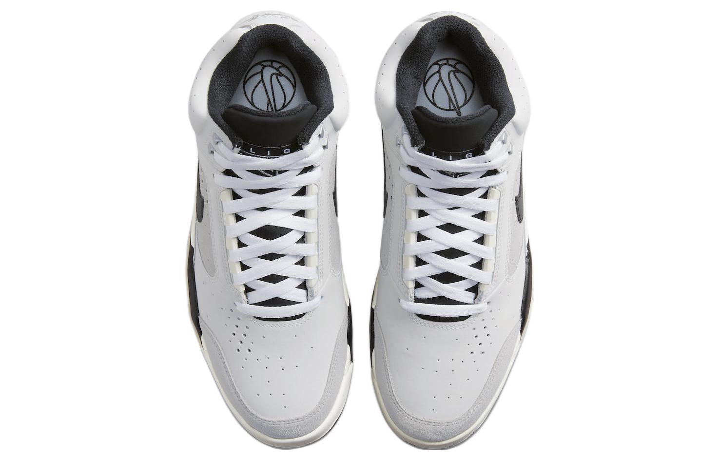Кроссовки мужские Nike Air Flight Lite Mid Photon Dust Metallic Silver, 41 EU