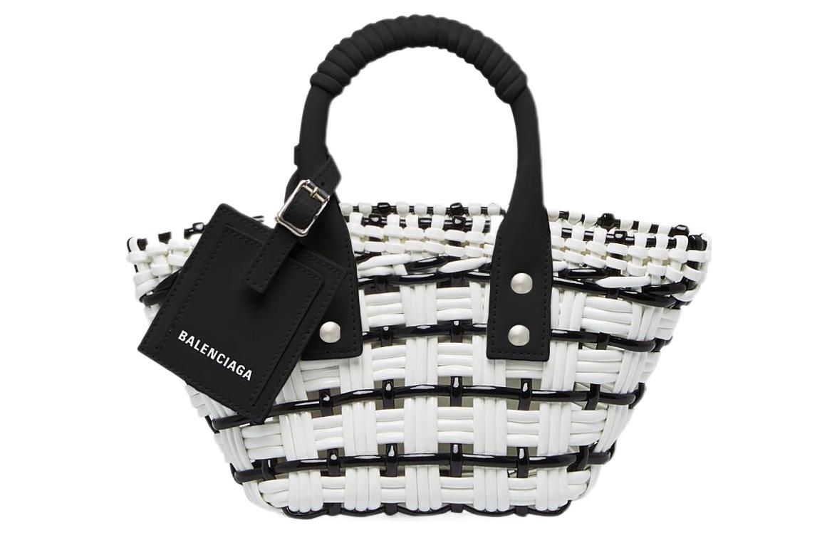 Сумка женская Balenciaga 6780282105J9060 черно-белая