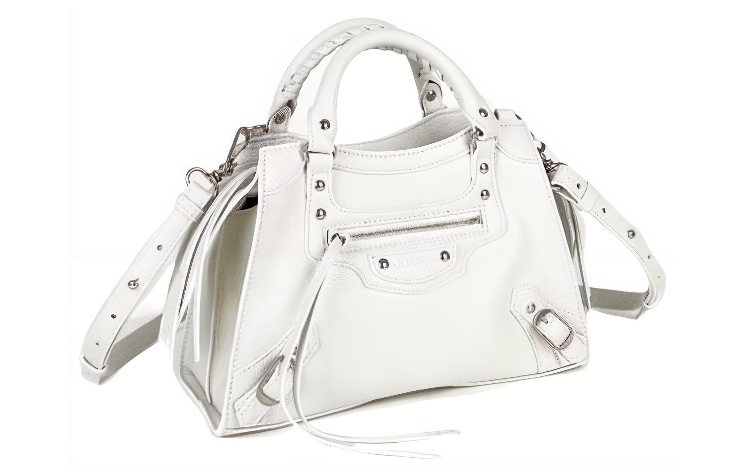 Сумка женская Balenciaga 67923115Y4Y9016 белая