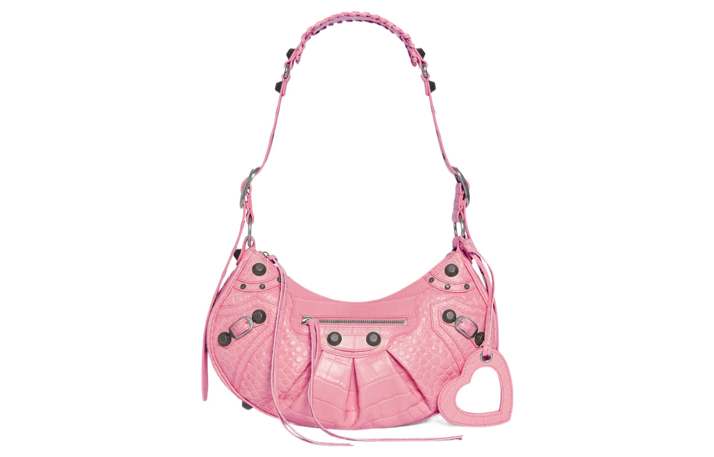 Сумка женская Balenciaga Le Cagole Small розовая