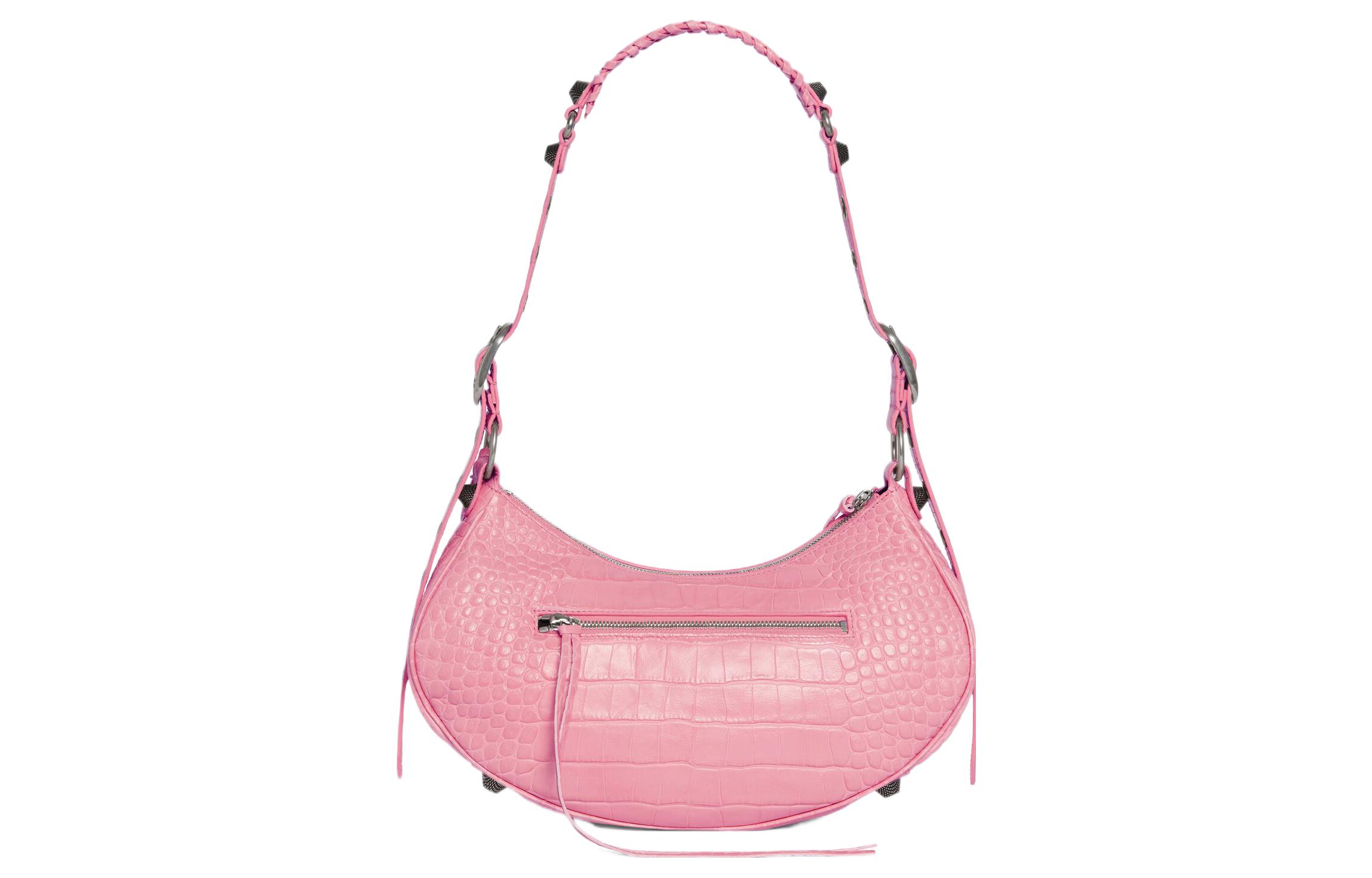 Сумка женская Balenciaga Le Cagole Small розовая