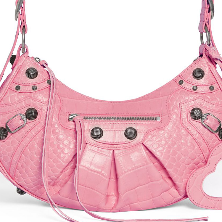 Сумка женская Balenciaga Le Cagole Small розовая