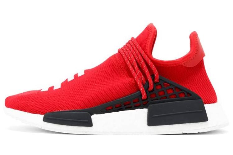 Кроссовки унисекс Adidas Nmd Hu Pharrell Human Race, scarlet, 42 EU