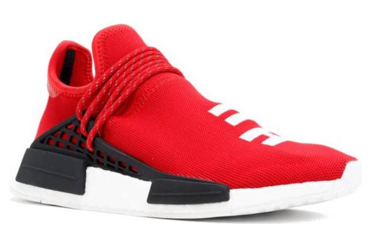Кроссовки унисекс Adidas Nmd Hu Pharrell Human Race, scarlet, 42 EU
