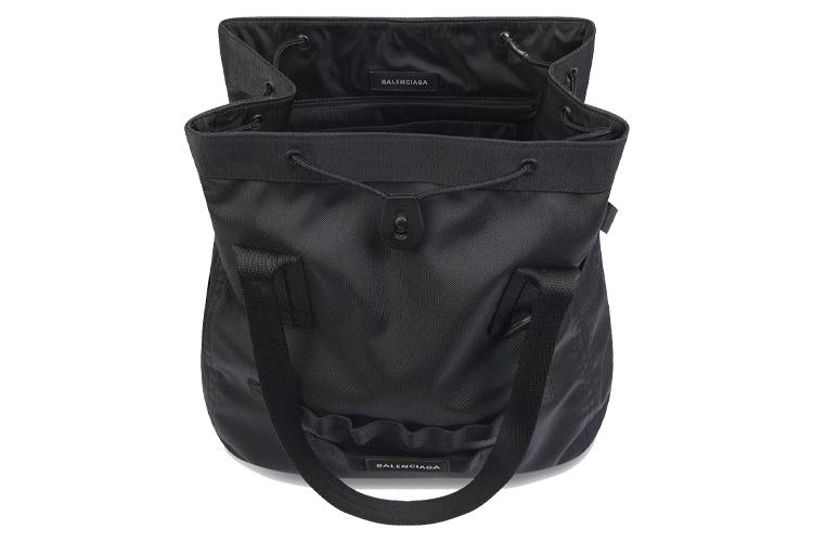 Тоут-сумка мужская Balenciaga Army черная, малый размер