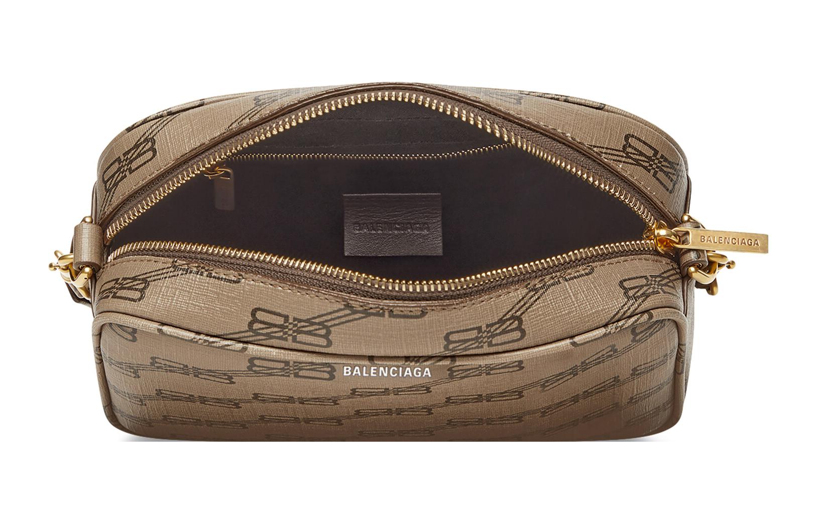 Сумка женская Balenciaga Signature Monogram, beige-brown