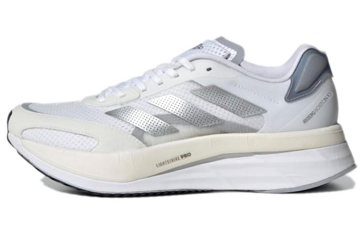 Кроссовки женские Adidas Adizero Boston 10 White Silver Metallic
