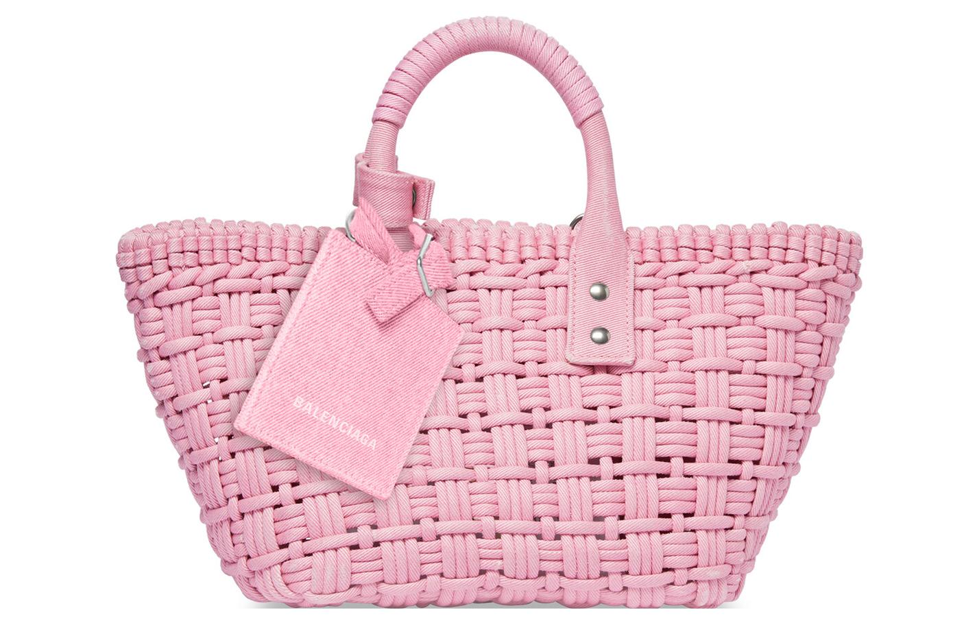 Тоут-сумка женская Balenciaga Bistro Xs, pink