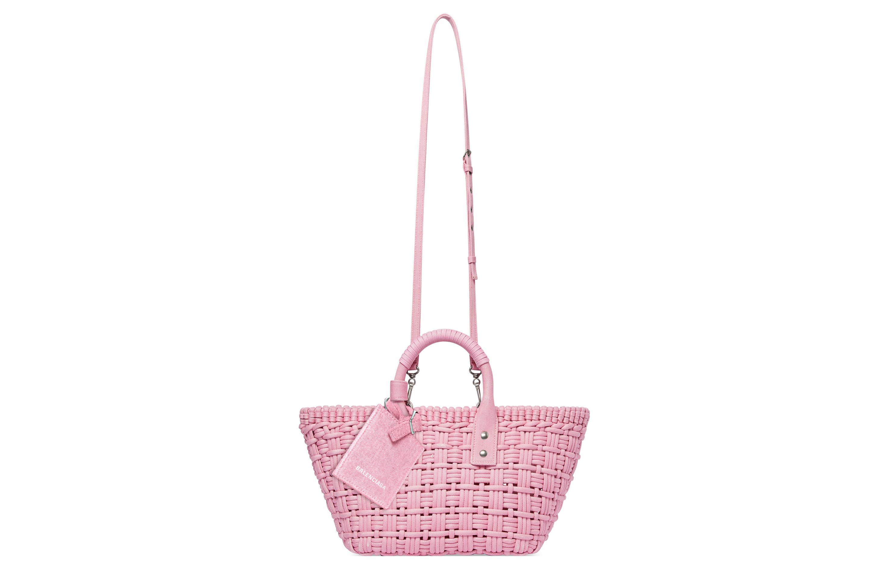 Тоут-сумка женская Balenciaga Bistro Xs, pink