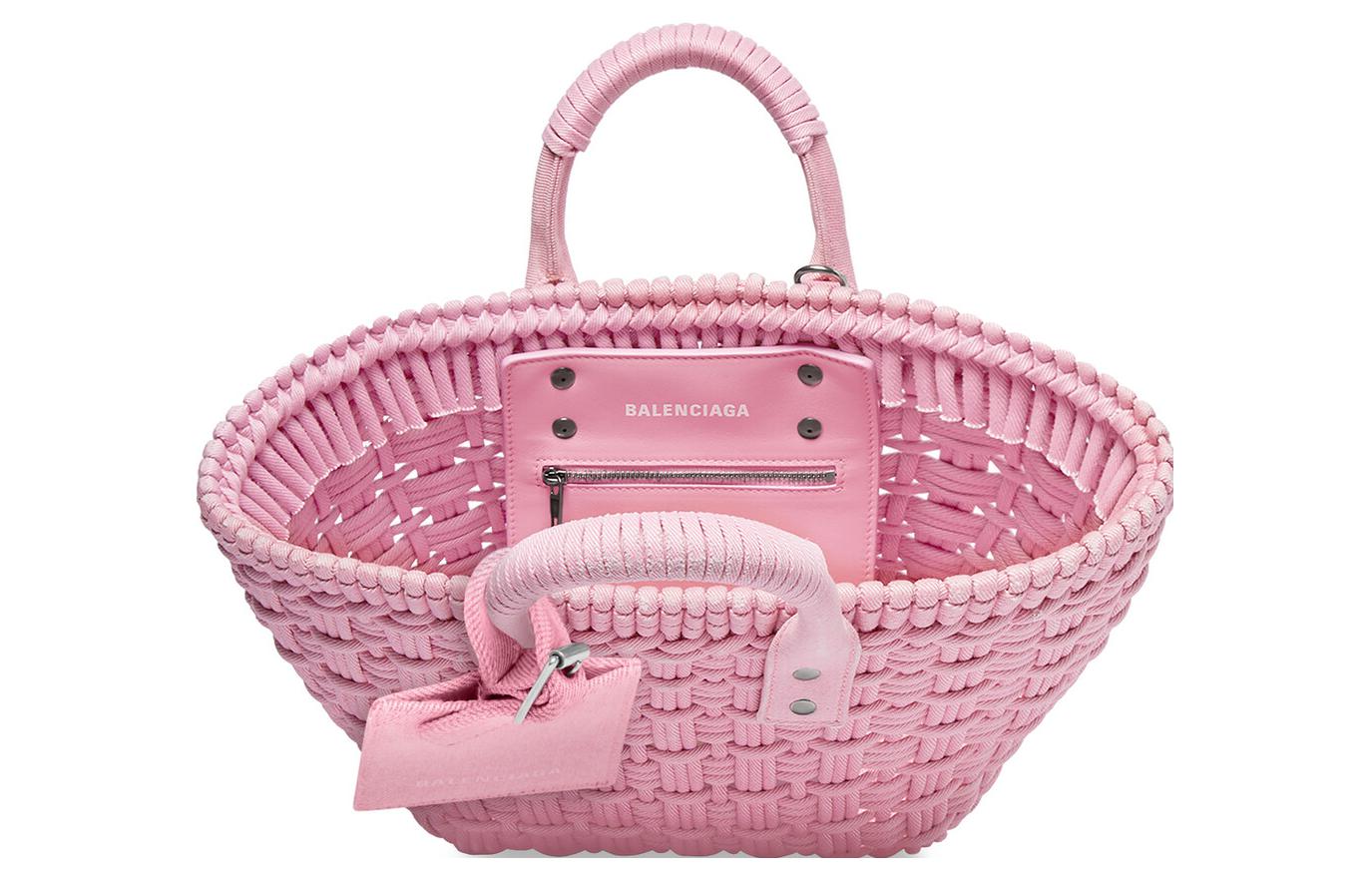 Тоут-сумка женская Balenciaga Bistro Xs, pink