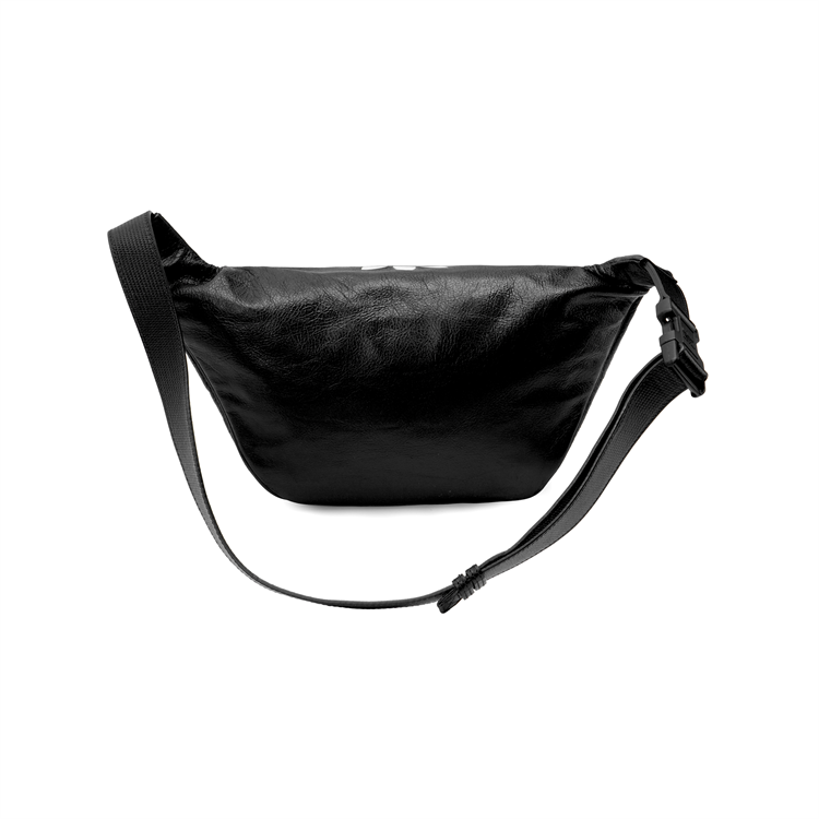 Мужская сумка Balenciaga X Adidas Belt Bag черная