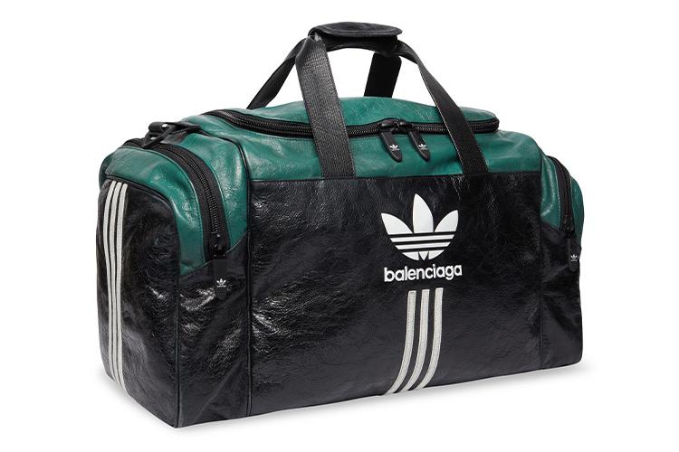 Напульсник мужской Balenciaga X Adidas 721810210M11063 черный/зеленый