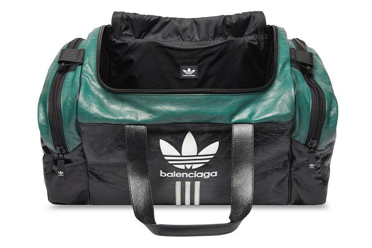 Напульсник мужской Balenciaga X Adidas 721810210M11063 черный/зеленый