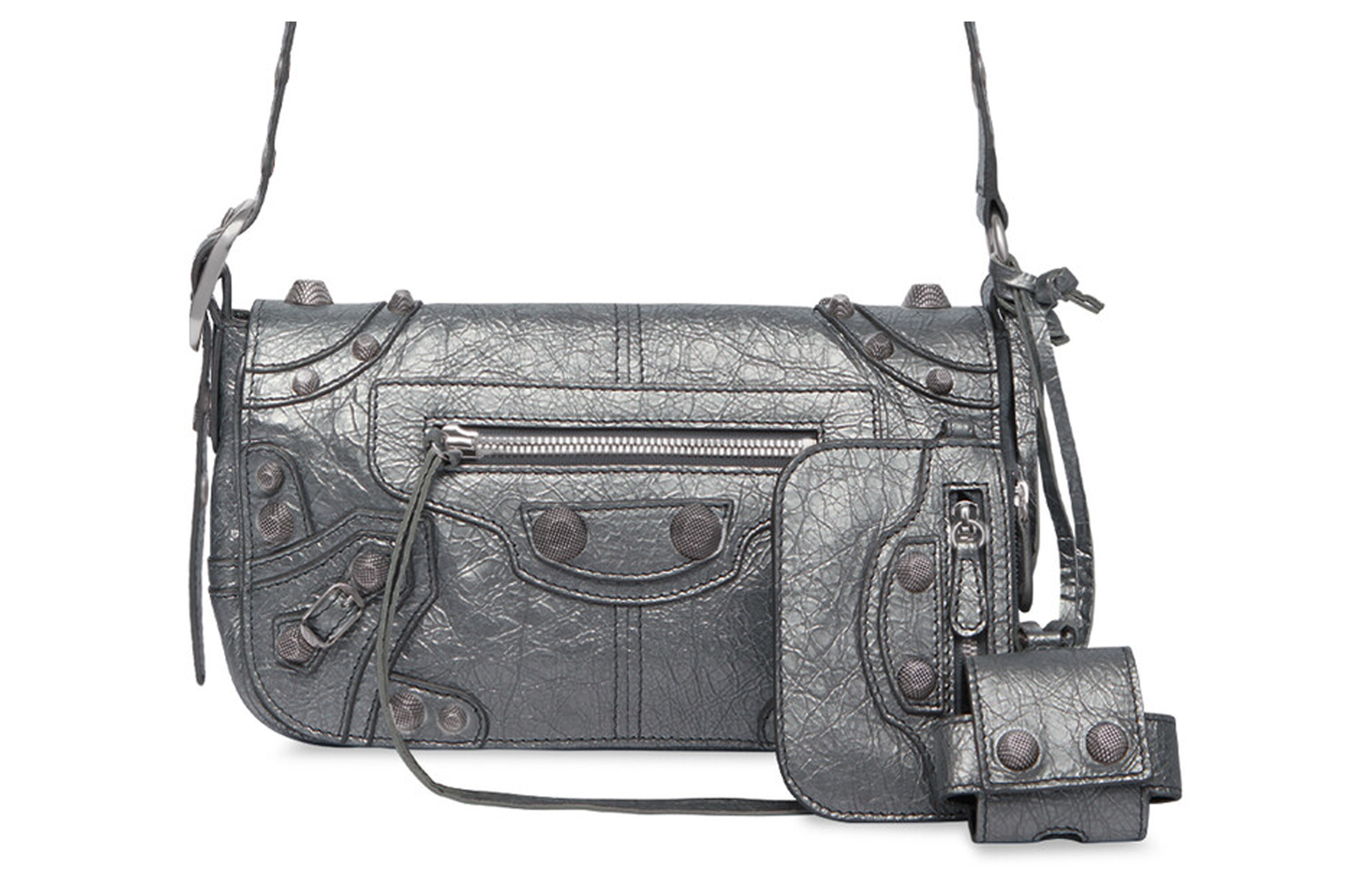 Сумка мужская Balenciaga Le Cagole XS, серый