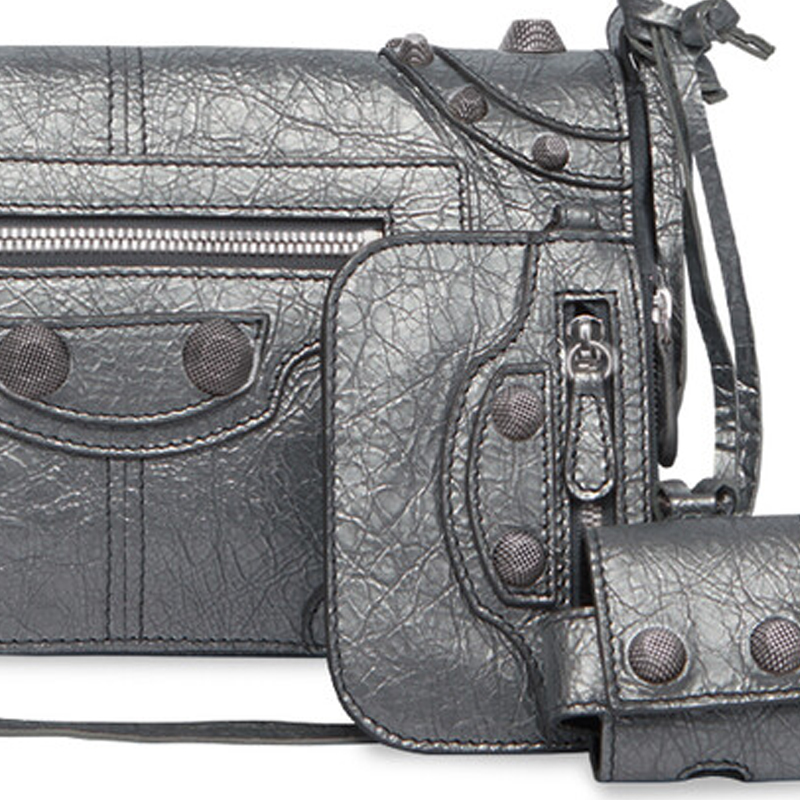 Сумка мужская Balenciaga Le Cagole XS, серый