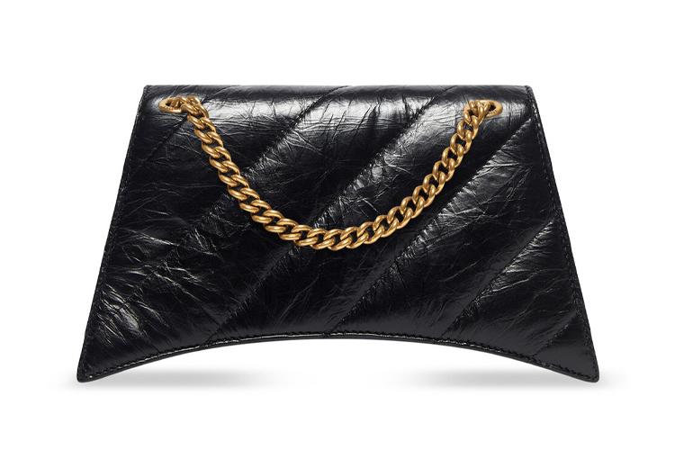 Сумка женская Balenciaga Crush XS Chain черная