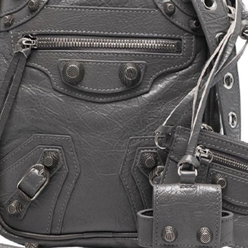 Сумка мужская Balenciaga Le Cagole темно серая