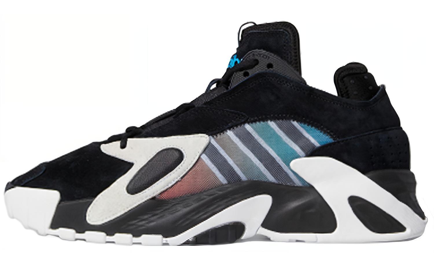 Кроссовки мужские и унисекс Adidas Originals Streetball Black Bold Aqua, 36 2/3 EU