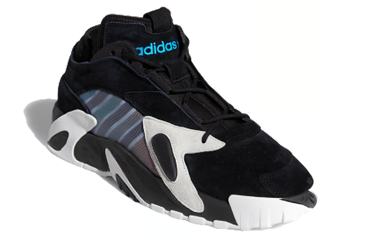 Кроссовки мужские и унисекс Adidas Originals Streetball Black Bold Aqua, 36 2/3 EU