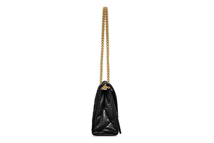 Сумка женская Balenciaga Crush Small Chain Bag черная