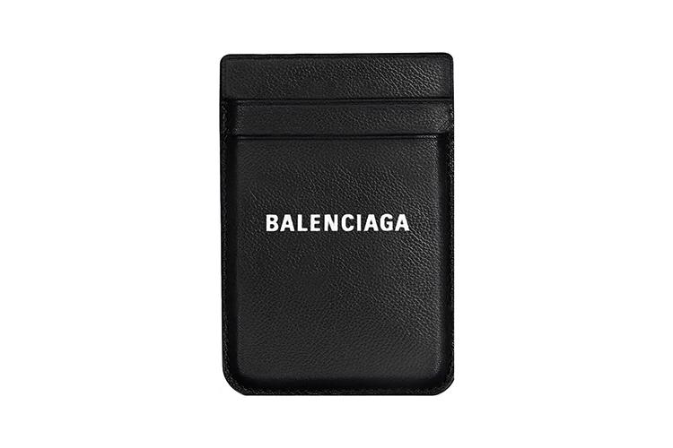 Держатель для карт женский Balenciaga Cash Magnet 2 черный/белый