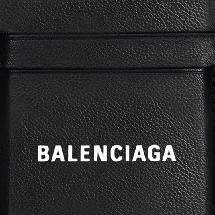 Держатель для карт женский Balenciaga Cash Magnet 2 черный/белый