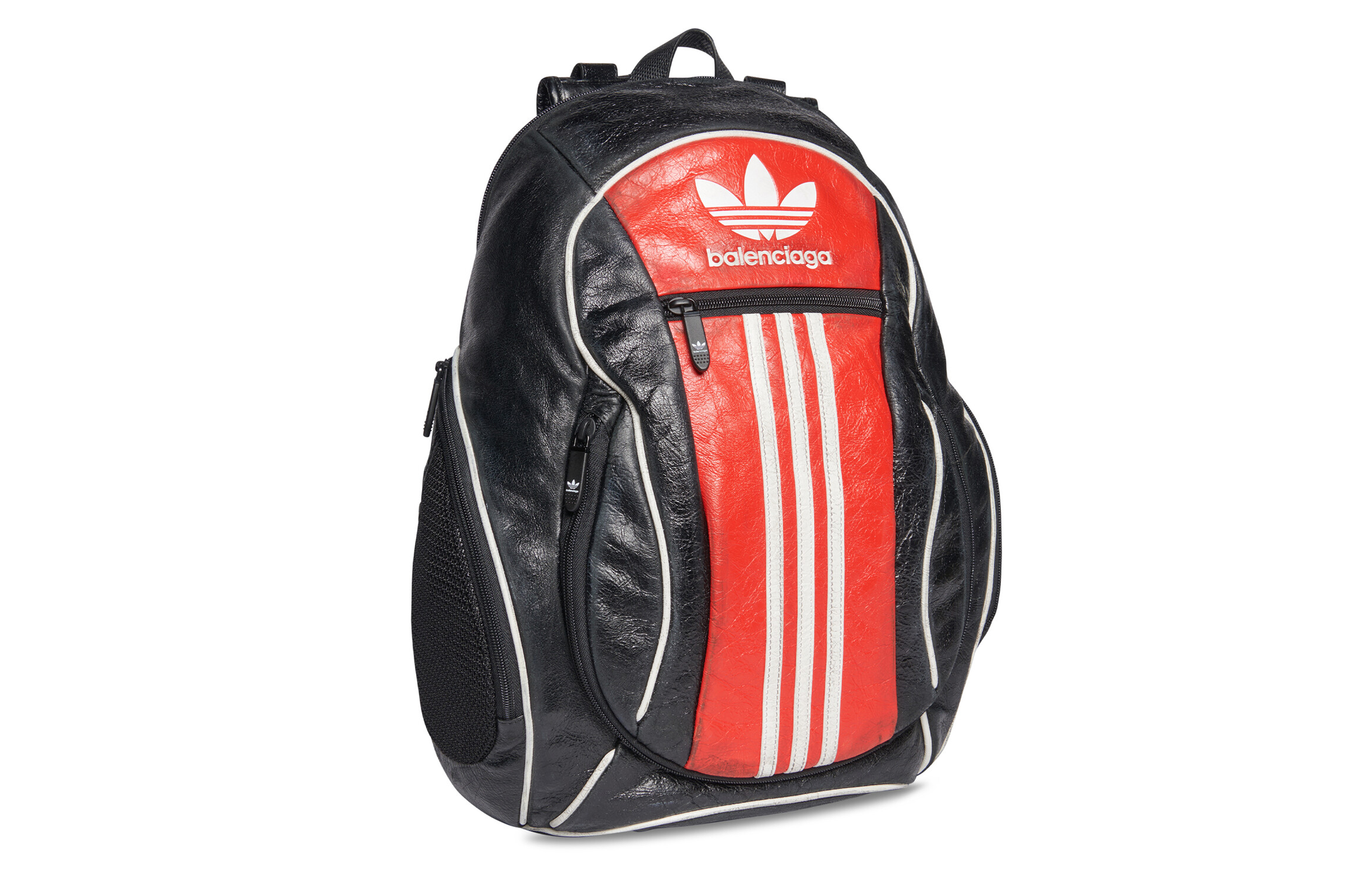 Мужской рюкзак Balenciaga Adidas Small черный/красный