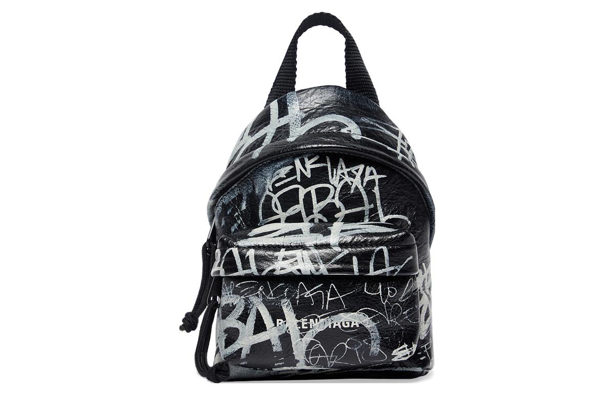 Рюкзак мужской Balenciaga Explorer Sheepskin Mini черный