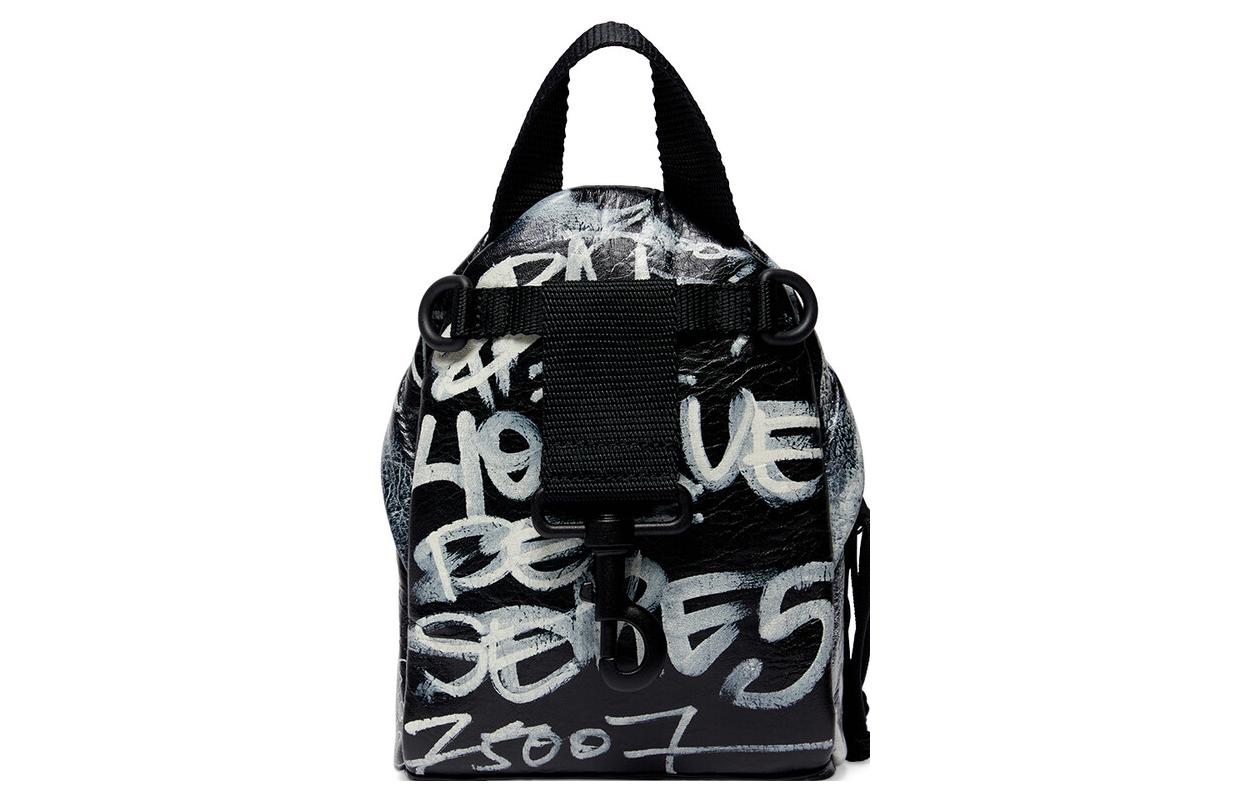 Рюкзак мужской Balenciaga Explorer Sheepskin Mini черный