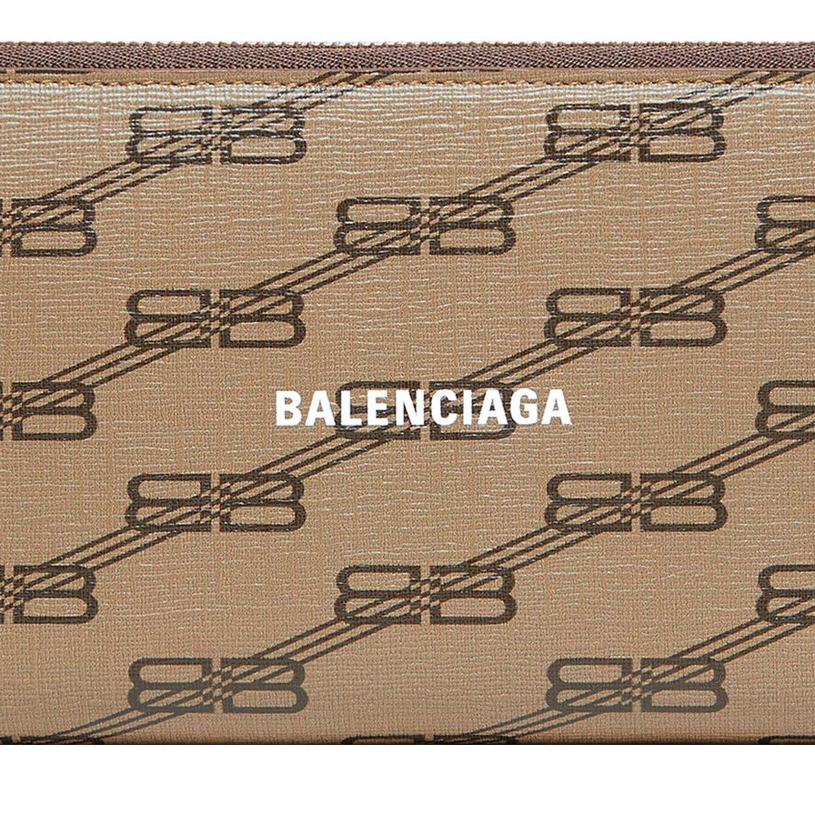 Кошелек женский Balenciaga 594317210DA2762 бежево-коричневый