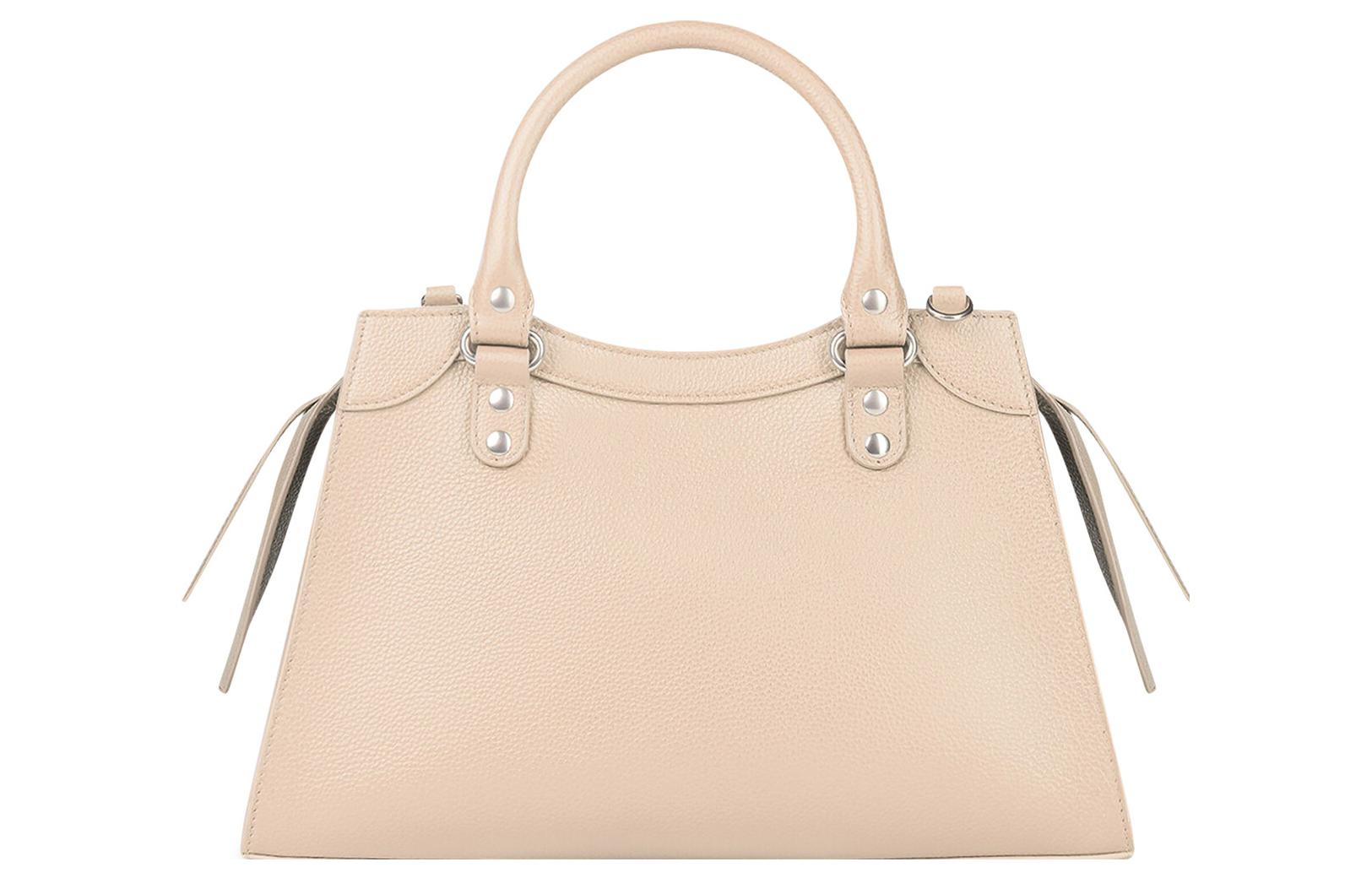 Сумка женская Balenciaga Neo Classic светло-бежевого цвета