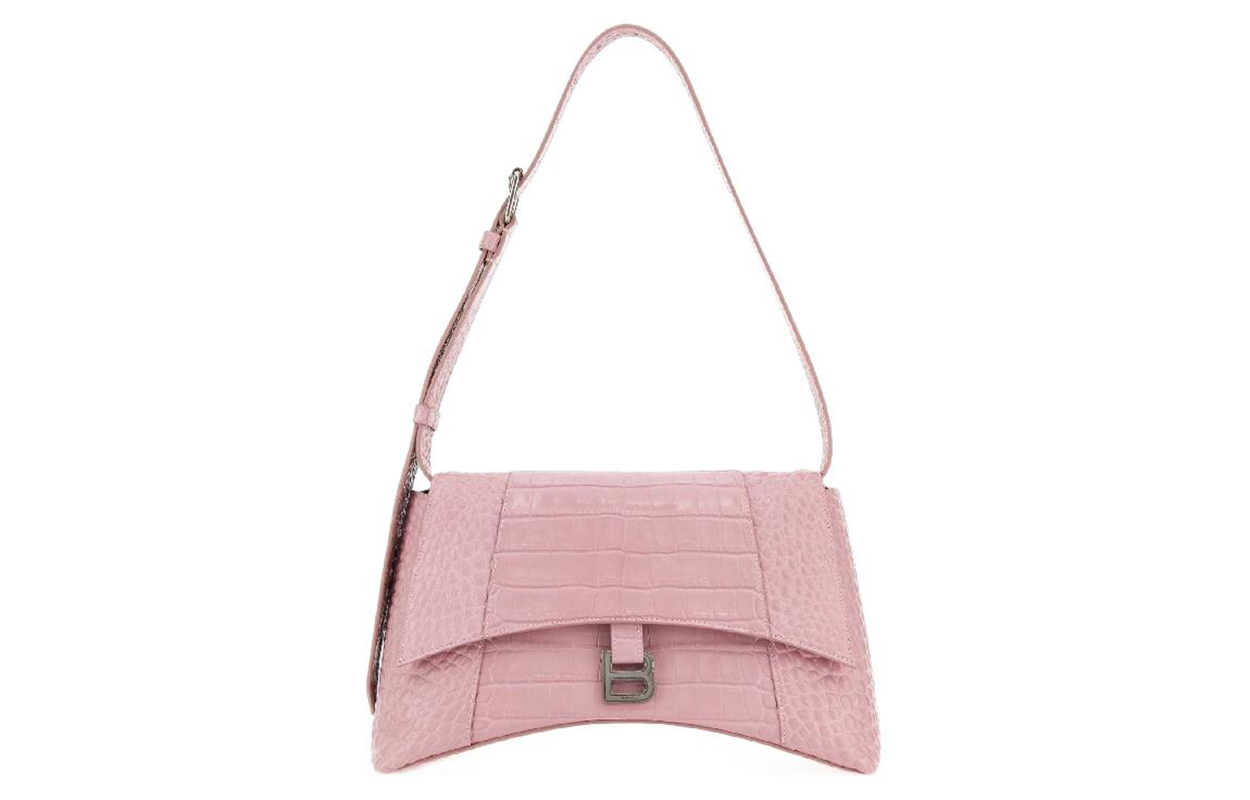 Сумка женская Balenciaga Downtown розовая