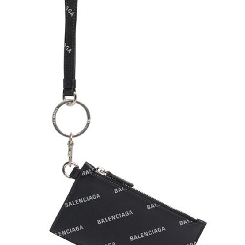 Кредитница мужская Balenciaga Cash Cow Card Holder Regular черная