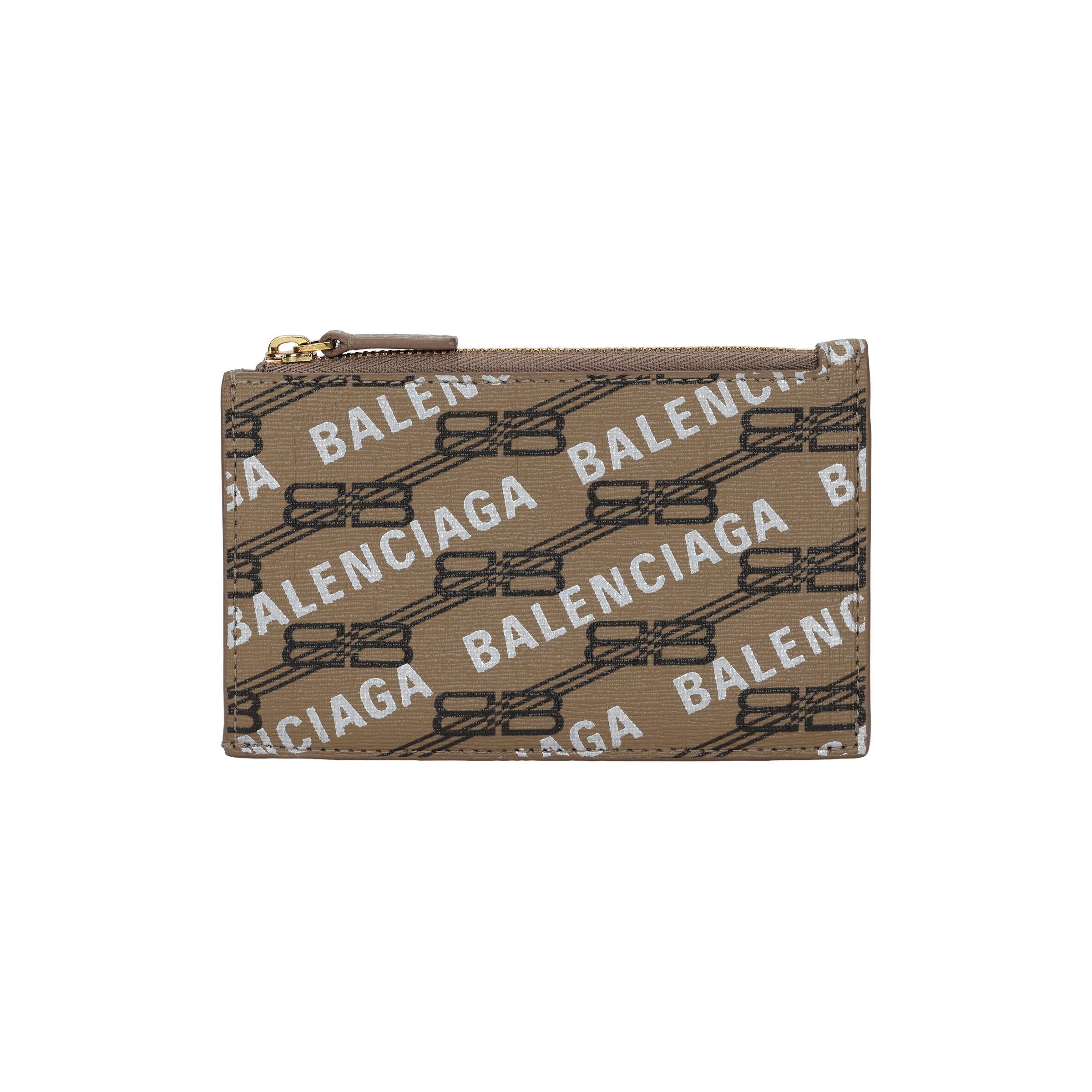 Кредитница женская Balenciaga 6405352AAH1 бежевый