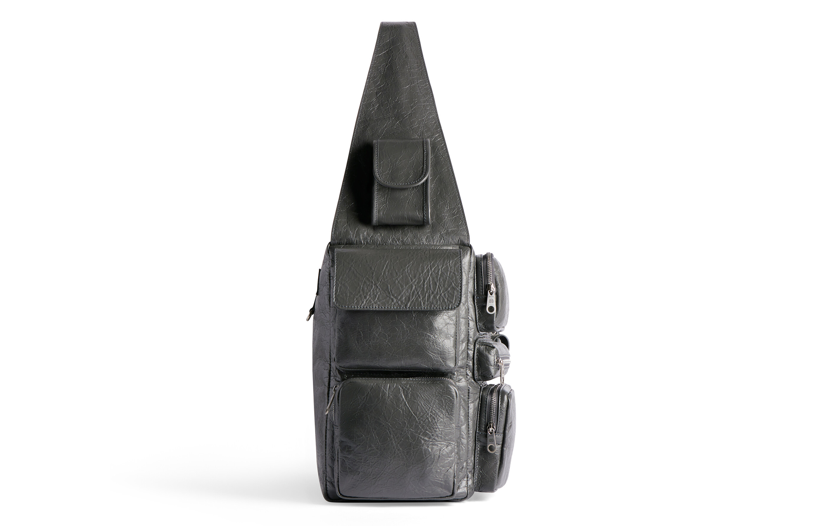 Сумка мужская Balenciaga Superbusy Crossbody Messenger черная